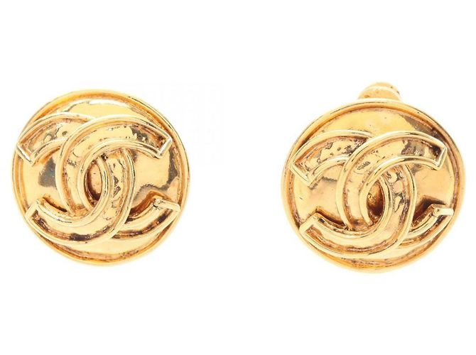 Orecchini a clip Chanel Coco Mark D'oro