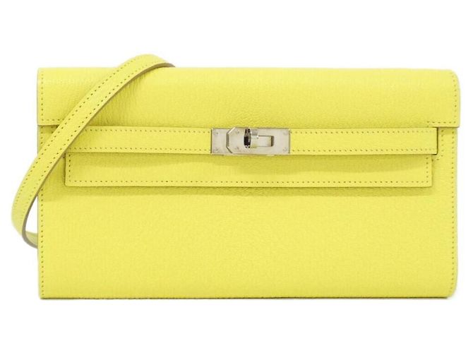 Hermès Kelly Classic To Go Shoulder Wallet Doré