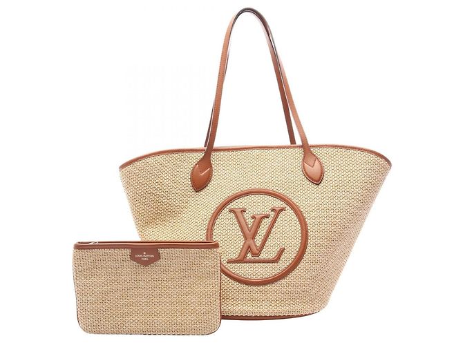 Saco Tote Louis Vuitton Saint Jacques Marrom Bege