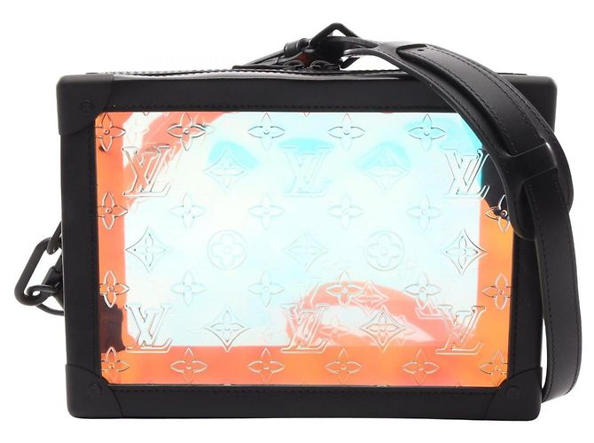 Bolsa de Ombro Soft Trunk Louis Vuitton Preto Multicor