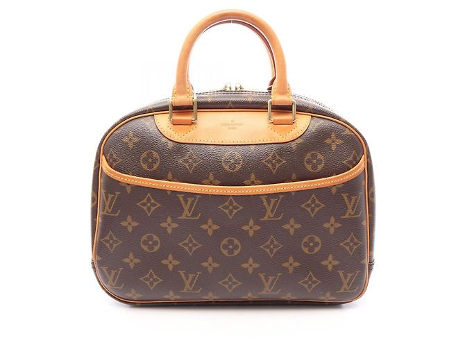 Louis Vuitton Trouville Monogram Handtasche Braun