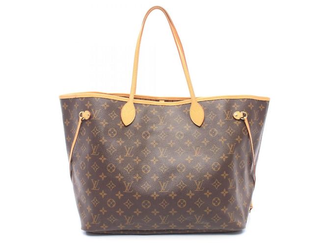 Sac cabas Louis Vuitton Neverfull GM Monogram Marron