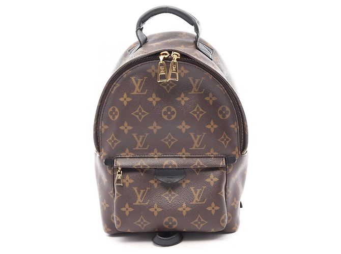Mochila/Bolsa Louis Vuitton Palm Springs PM Marrom Preto