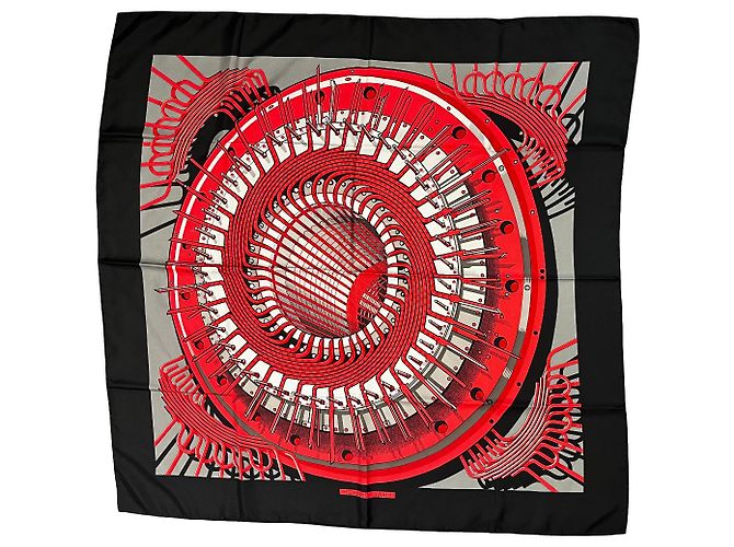 Hermès Hermes Carré 90 Silk multicolor 90 x 90 Rosso