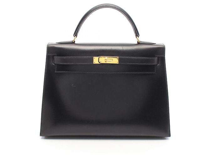 Hermès Borsa 2-Way Hermes Kelly 32 Nero