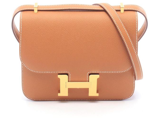 Hermès Borsa a tracolla Hermes Constance 3 Mini Marrone