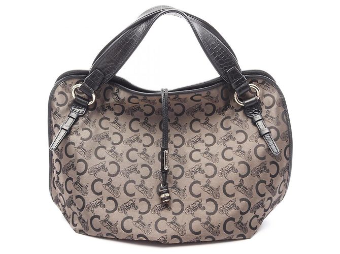Céline Sac à main Celine Bittersweet C Sulky Large Marron Noir