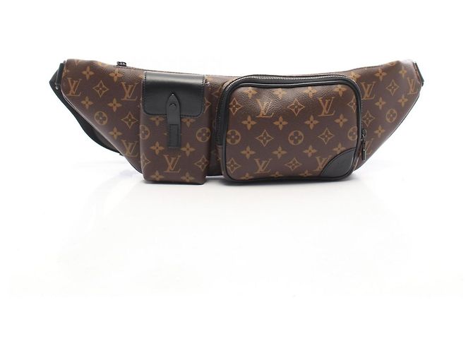 Louis Vuitton Christopher Bumbag Monogram Macassar Marron Noir