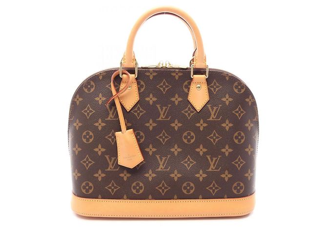 Borsa Louis Vuitton Alma Monogram Marrone Monogramma
