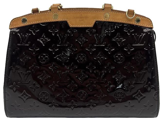 Louis Vuitton Brea Monogram Vernis MM Marron