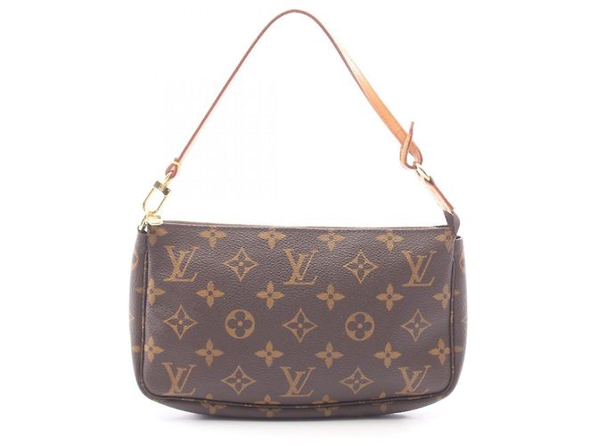 Bolsa Louis Vuitton Pochette Accessoires Marrom