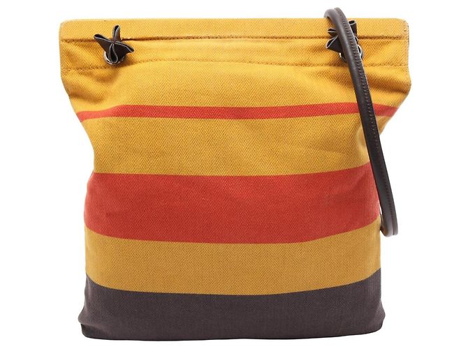Hermès Hermes Sac Aline MM Shoulder Bag Multicolore Damier ebène