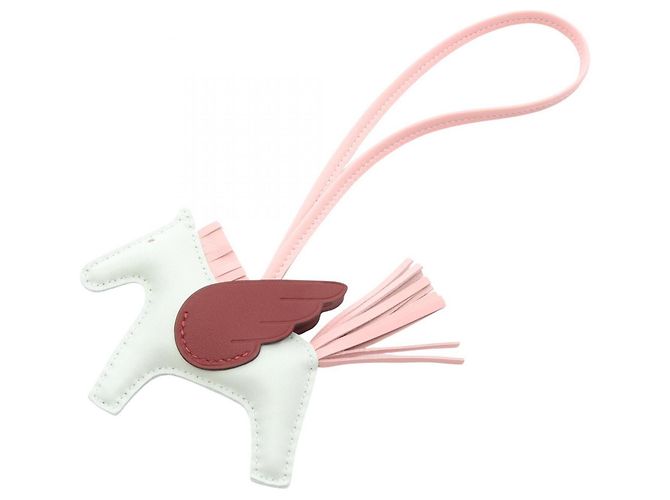 Hermès Hermes Rodeo Pegasus PM Handbag Charm Rosa Verde Bordò