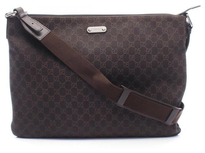 Sac à main Gucci à motif GG marron