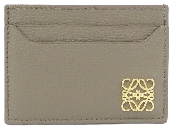 Loewe Kartenetui aus braunem Leder