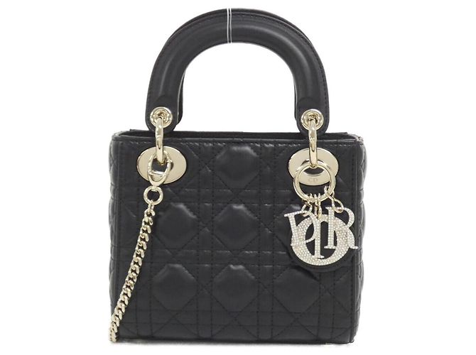 Borsa Christian Dior Lady Mini Nero