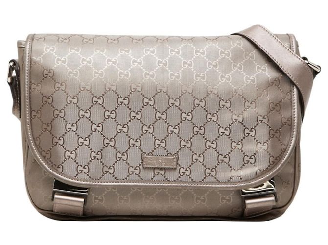 Borsa a Tracolla Gucci GG Imprime Marrone