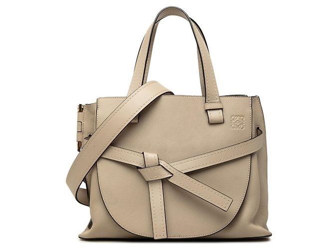 Sac à main Loewe Anagram Gate Beige