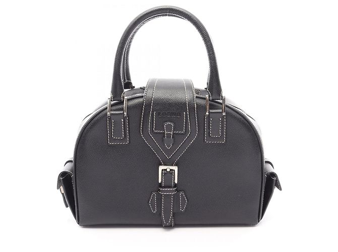 Borsa Loewe Senda in pelle nera Nero