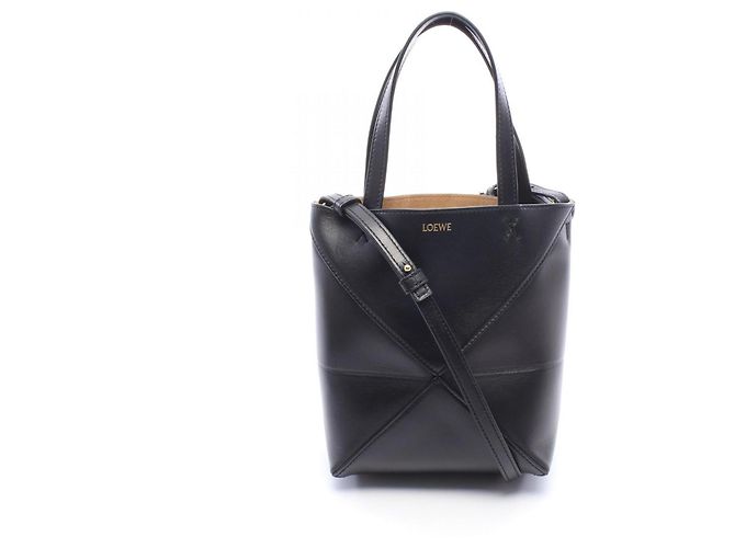 Sac à main 2-Way Loewe Puzzlefold Mini Noir