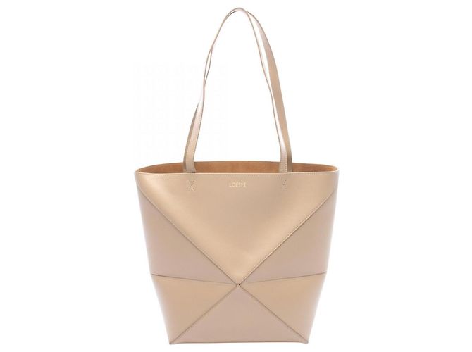 mala Loewe Puzzle Tote Medium Bege