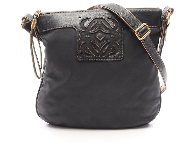 Borsa a tracolla Loewe Anagram Nero