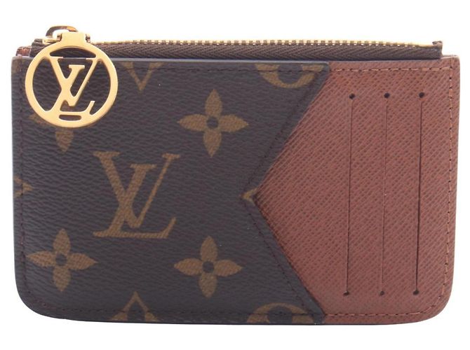 Portamonete Louis Vuitton Monogram Marrone