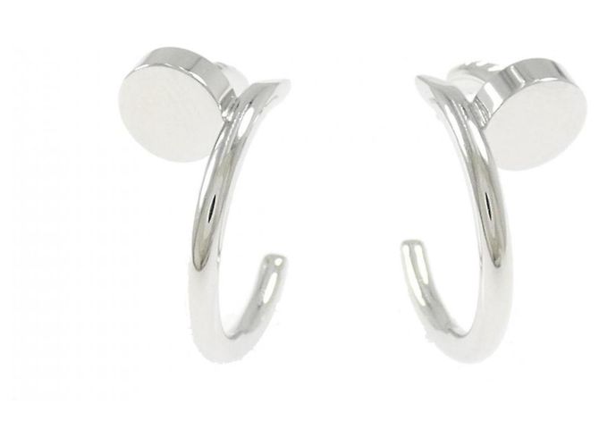 Pendientes Cartier Juste un Clou en oro blanco