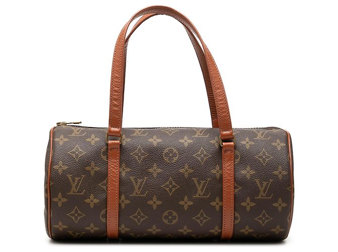 Sac à main Louis Vuitton Monogram Papillon 30 Marron