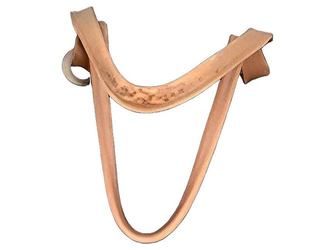Autre Marque Borsa Tote Fly London Pelle Marrone Perforata