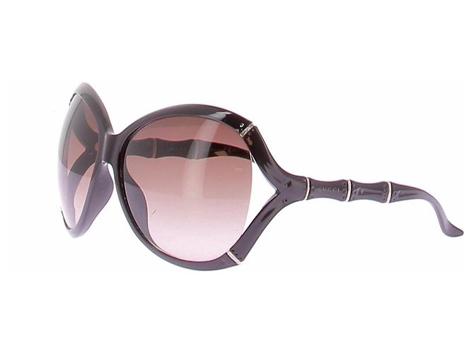 Gucci Gafas de sol Bamboo marrones Castaño