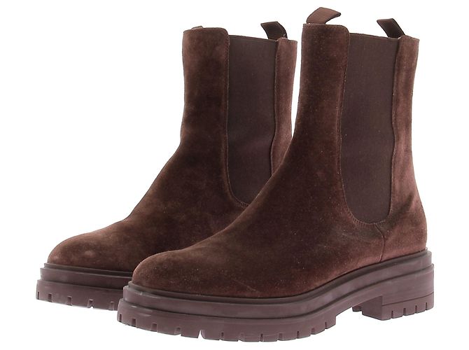 Gianvito Rossi Botas CHESTER em castanho Marrom