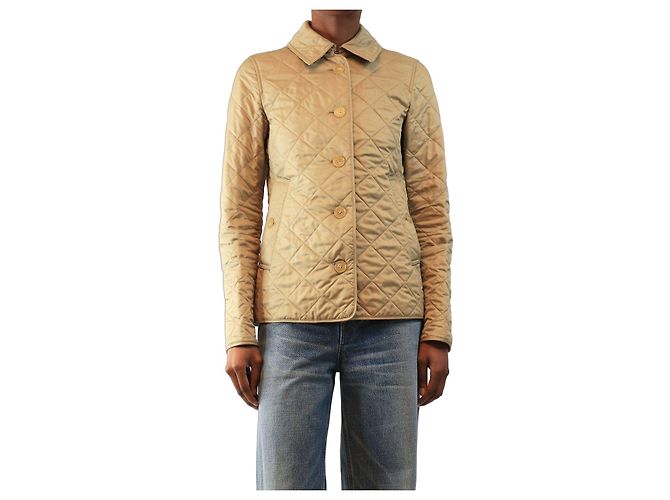 Burberry Giacca trapuntata beige - taglia XS