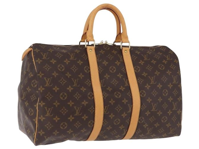 LOUIS VUITTON Monogram Keepall 45 Boston Bag M41428 LV