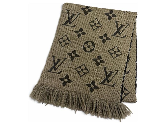 Louis Vuitton Logomania Wool Silk Stole