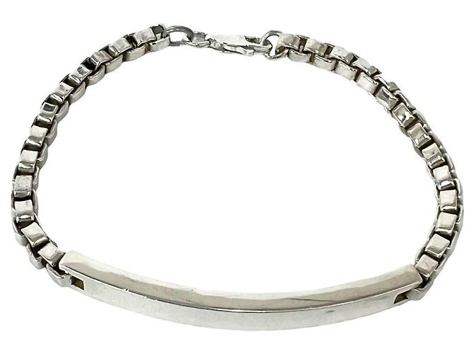 Tiffany & Co Bracciale Tiffany Vintage Venetian ID Argento