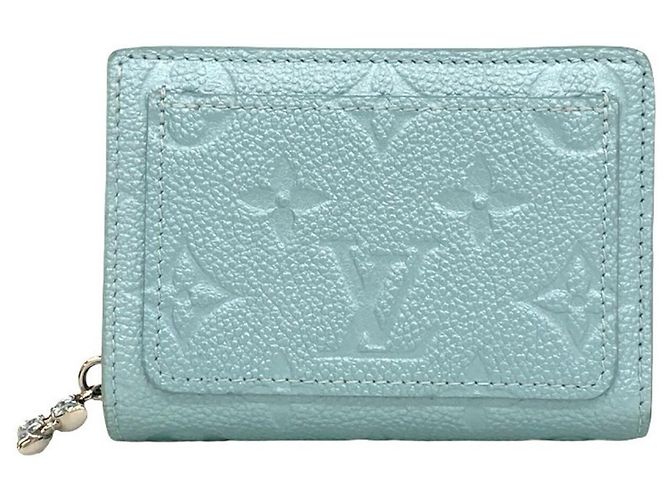 Louis Vuitton Portefeuille Claire Bi-fold Wallet Blue