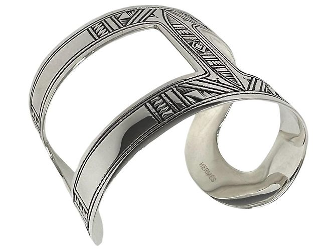 Bracciale Hermès Vintage Touareg Argento