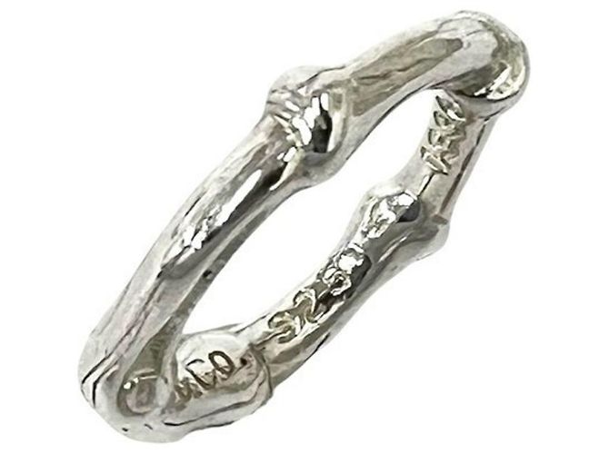 Tiffany & Co Anello Tiffany Vintage Bamboo Band Argento