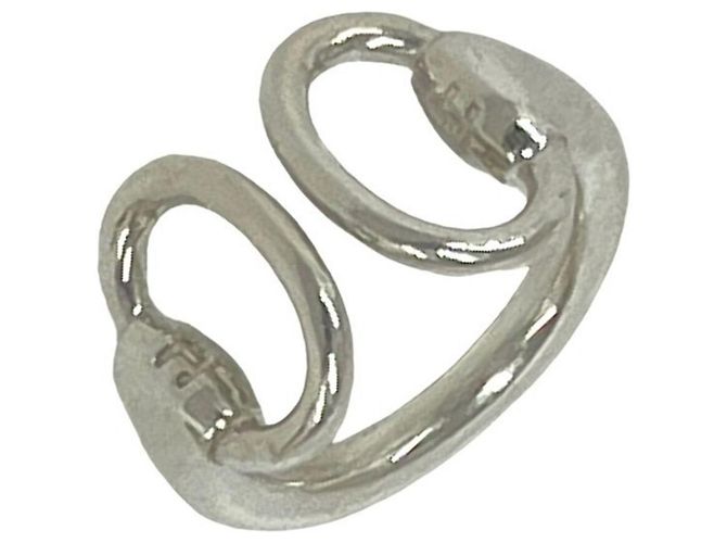 Hermès Hermes Vintage Nausicaä Bandring Silber