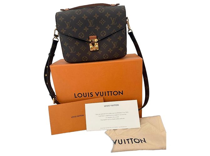 Sac Louis Vuitton Pochette Métis Monogram Marron