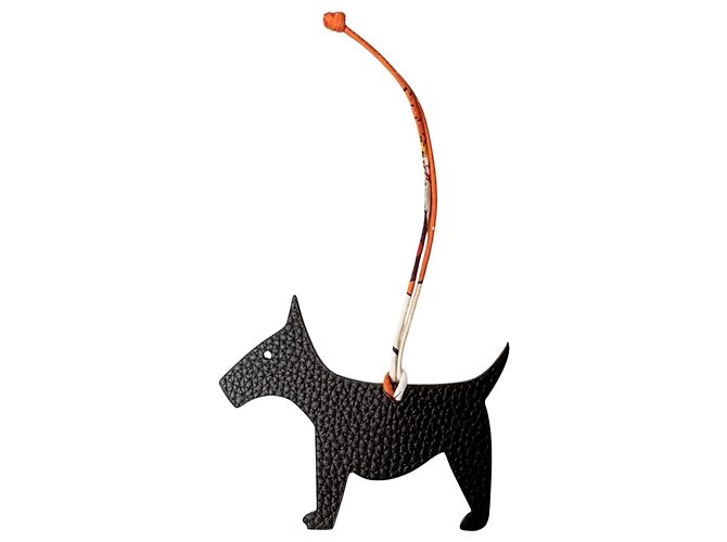 Hermès Charm cane Petit H Hermes da donna Verde Marrone scuro