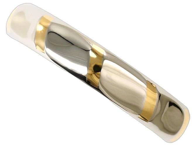 Céline Celine Ehering aus PT850 Platin und 18K Gelbgold