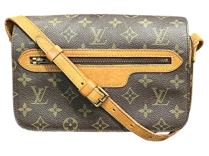 Sac à épaule Louis Vuitton Saint Germain 24 Marron