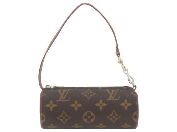 Louis Vuitton Monogram Papillon Accessory Pouch Brown