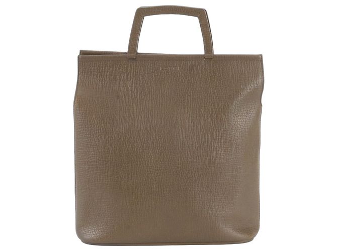 Sac business Loewe en cuir marron