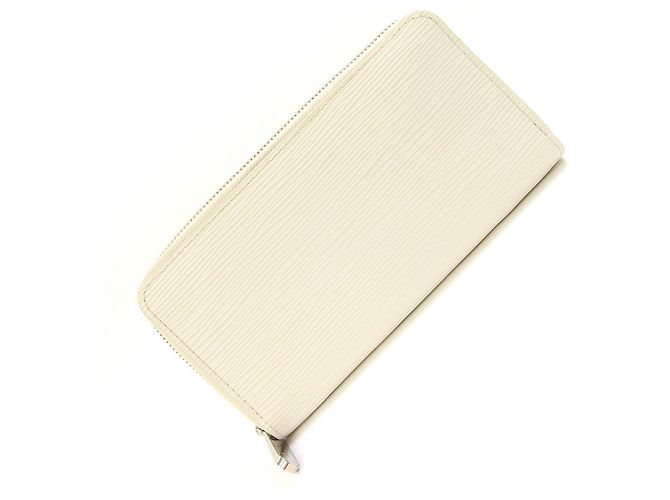 Louis Vuitton Epi Zippy Wallet Eggshell