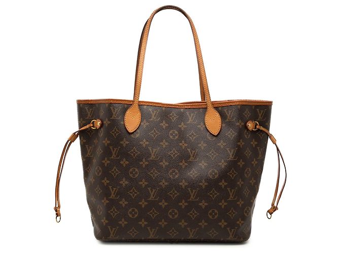 Louis Vuitton Brown Monogram Neverfull MM Marron