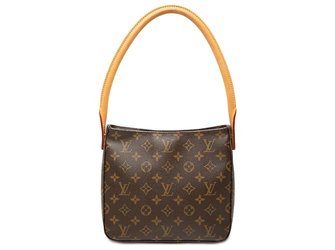 Louis Vuitton Brown Monogram Looping MM Marrone