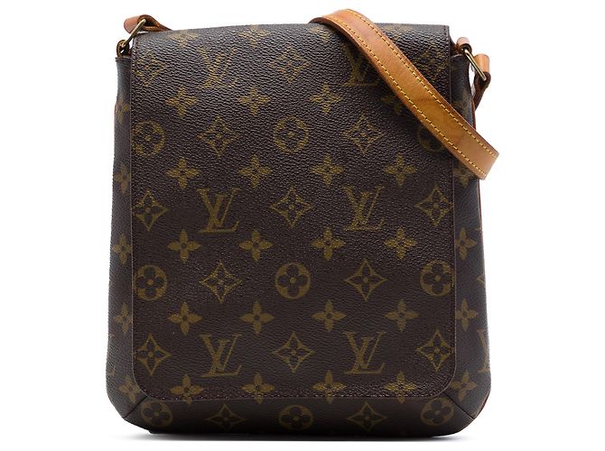 Louis Vuitton Brown Monogram Musette Salsa PM Short Strap Marron